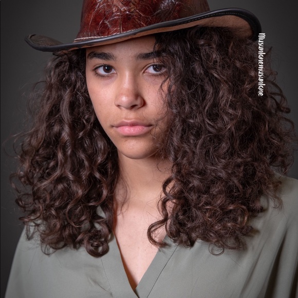 Western leather hats - Picture 2 of 2